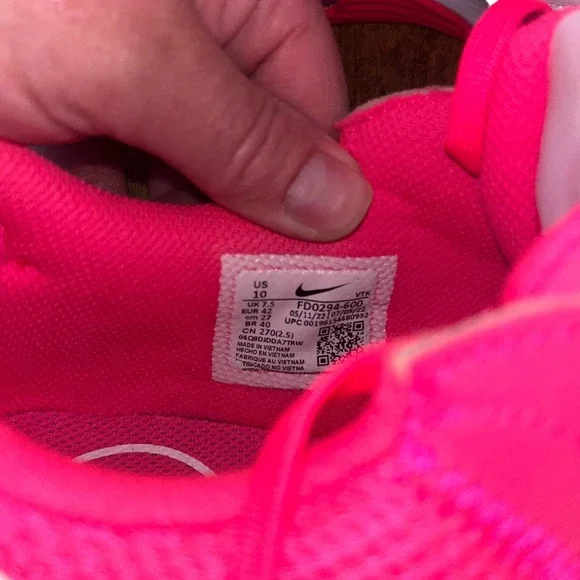 Nike Air Max Excee Hot Pink Sneakers Running Shoes Athletic Women's - Picture 8 of 10